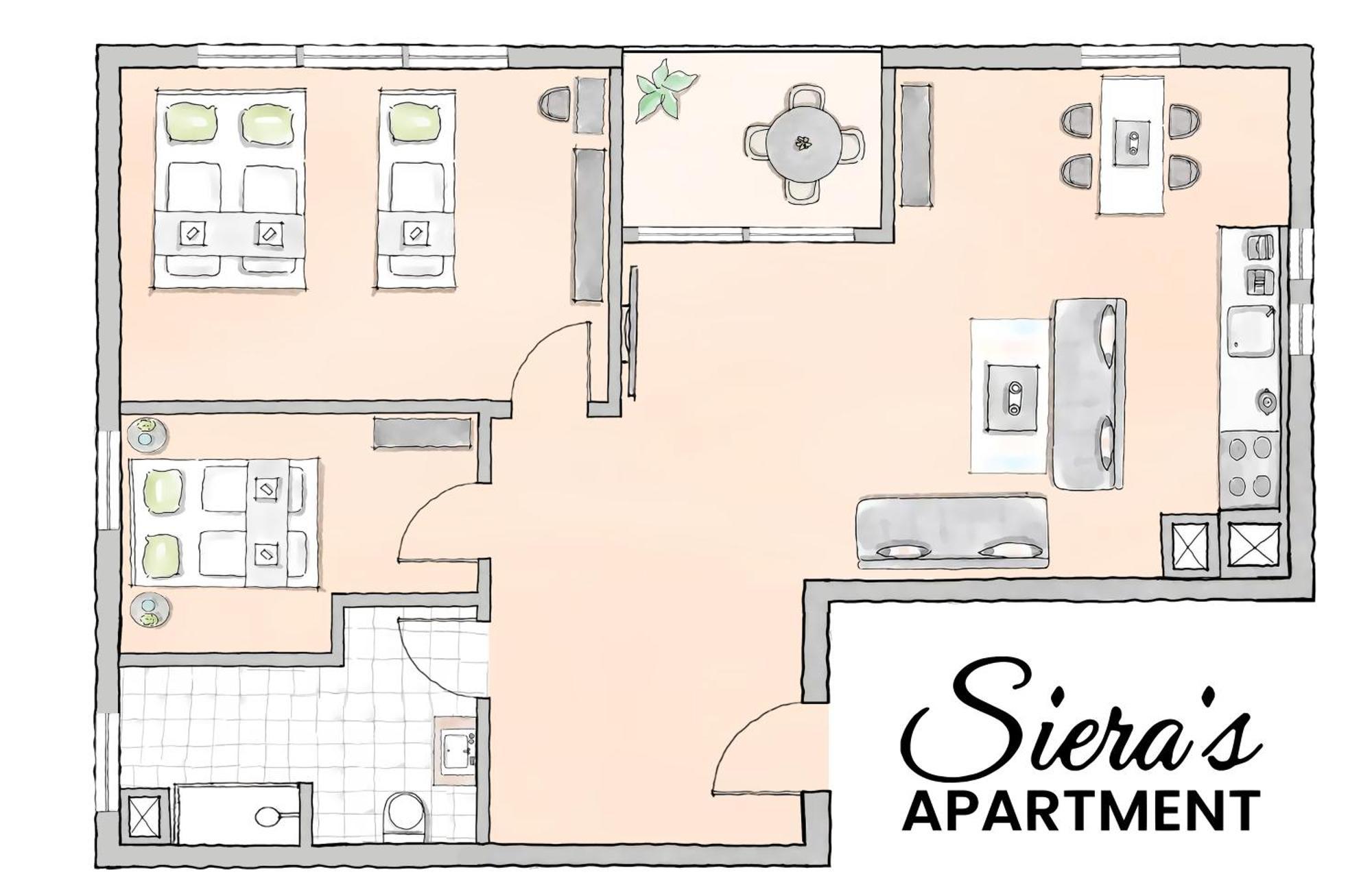 פרישטינה Siera'S Apartment מראה חיצוני תמונה